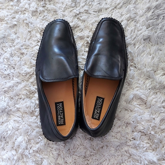 Kenneth Cole Reaction Black Dress Shoes size 9M - Picture 5 of 7
